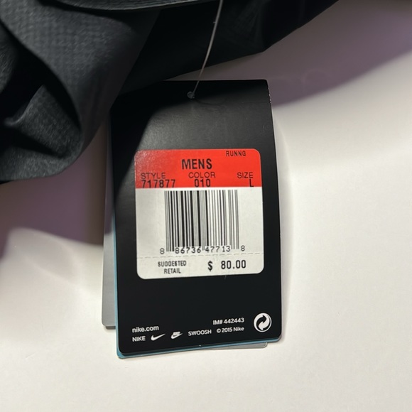 New With Tags Nike Men’s Aeroswift Running Racing Shorts 2" Black Volt - Picture 7 of 12